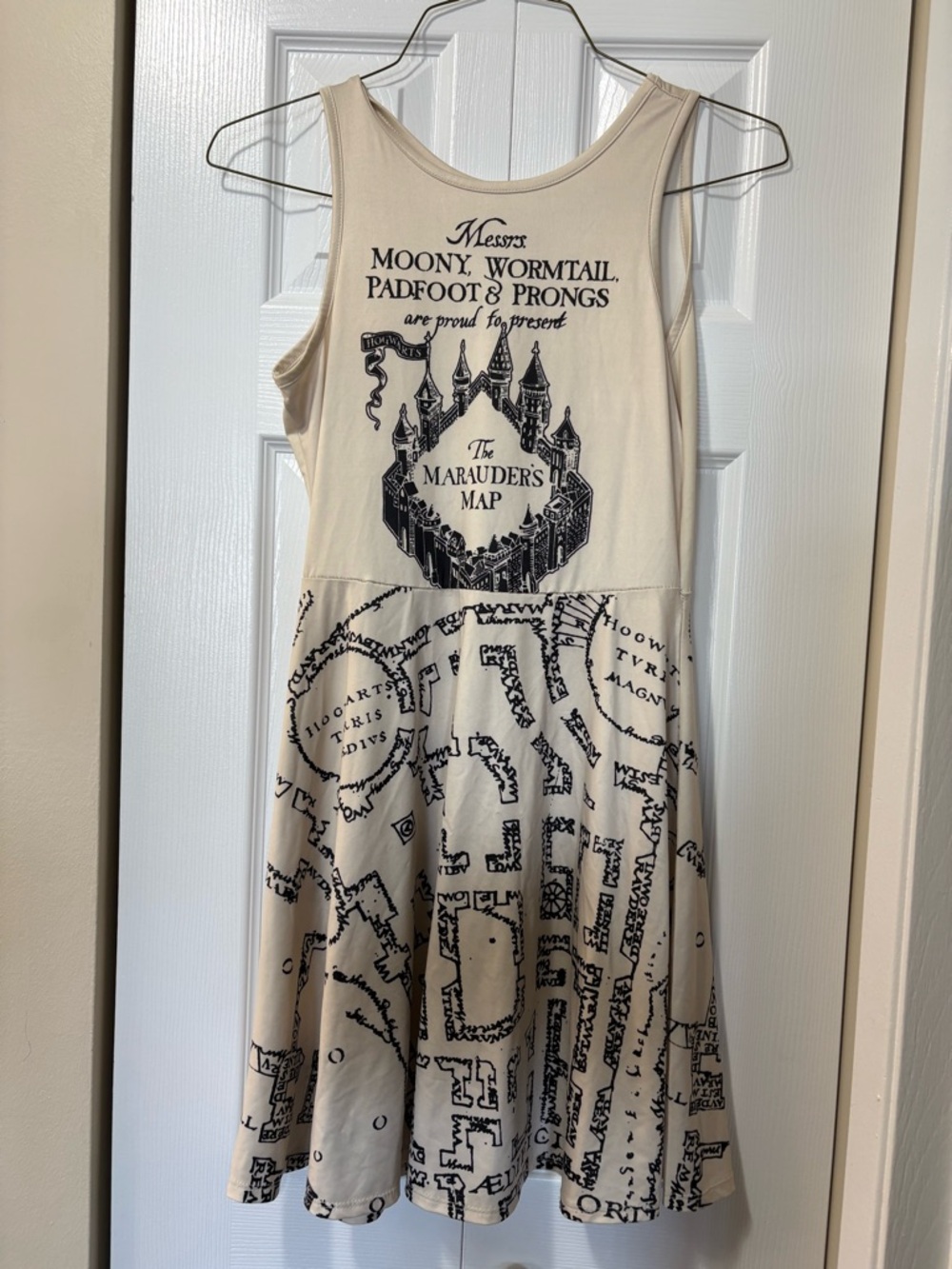 Harry Potter Marauders Map Skater Dress